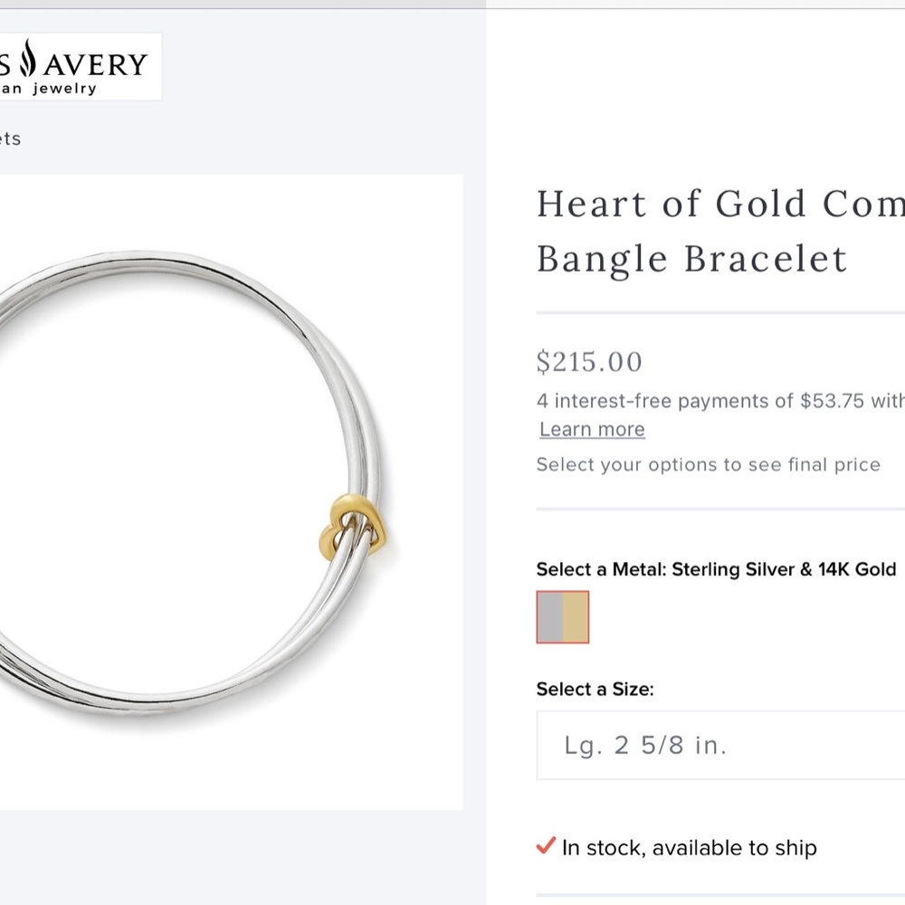 James Avery Bracelet